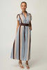 Cattleya Maxi Dress - Iridescent Stripe