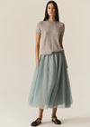 Pax Lurex Tee - Stone