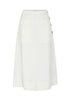 Carsen Denim Skirt - Ecru