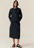 Carsen Denim Skirt - Dark Wash