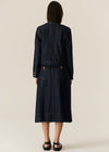 Carsen Denim Skirt - Dark Wash