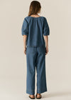 Carsen Full Length Denim Pant - Light Wash
