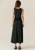 Luca Dress - Ink/Green
