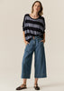 Milton Stripe Knit - Ink/Blue