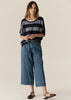 Milton Stripe Knit - Ink/Blue