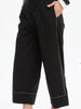 Classic Contrast Pant - Black