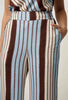 Willow Linen Viscose Pant - Iridescent Stripe