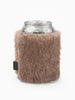 Chic Sips Faux Fur Can Cooler