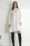 Coming Into Focus Top/Dress - White
