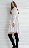 Coming Into Focus Top/Dress - White