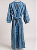 Cirque Long Stripe Dress - Cornflower