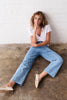 Celeste Pant - Heart 70’s Blue