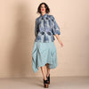 Tuck Shirt - Blue Annuals