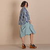 Tuck Shirt - Blue Annuals