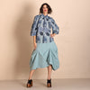 Tuck Shirt - Blue Annuals