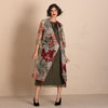 Samurai Organza Coat - Robinia