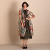 Samurai Organza Coat - Robinia