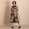 Samurai Organza Coat - Robinia