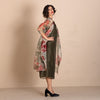 Samurai Organza Coat - Robinia