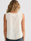 Chantilly Top - Natural Embroidery