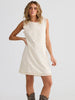 Chantilly Dress - Natural Embroidery
