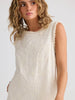 Chantilly Dress - Natural Embroidery