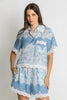Nivina Lace Trim Shirt- Allure