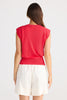 Jordi Knit Tee - Poppy