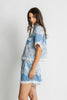 Nivina Lace Trim Shirt- Allure