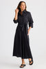 Rossellini 3/4 Sleeve Dress - Black