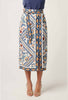 Zenobia Fringe Midi Skirt - Petinos Floros