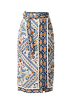 Zenobia Fringe Midi Skirt - Petinos Floros