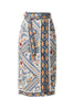Zenobia Fringe Midi Skirt - Petinos Floros