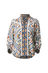 Alexis Contrast Trim Shirt - Petinos Floros