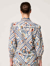 Alexis Contrast Trim Shirt - Petinos Floros