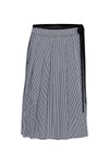 Skirt Salina - Charcoal Stripe
