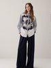 Big Flower Blouse Cotton