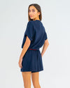 Adeline Knit Top - Navy