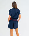 Adeline Knit Top - Navy