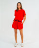 Adeline Knit Tee - Poppy