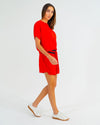 Adeline Knit Tee - Poppy