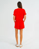 Adeline Knit Tee - Poppy