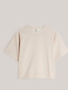 Boxy Sparkle Tee - Ivory