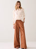 Soft Wide Leg Palazzo Pant - Cinnamon