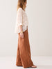 Soft Wide Leg Palazzo Pant - Cinnamon