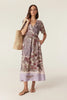 Erika Kaftan Dress - Paradise Print