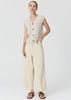 Rye Knit Vest - Silver