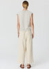 Rye Knit Vest - Silver
