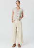 Rye Knit Vest - Silver