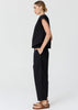Alma Barrel Pant - Black